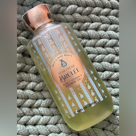 PEAR CRÈME BRÛLÉE Shower Gel NEW Bath & Body Works - Picture 1 of 2